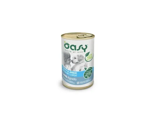Консервы для собак OASY One Protein Formula Puppy & Junior Medium/Large с ягненком 400 г (8053017344485)