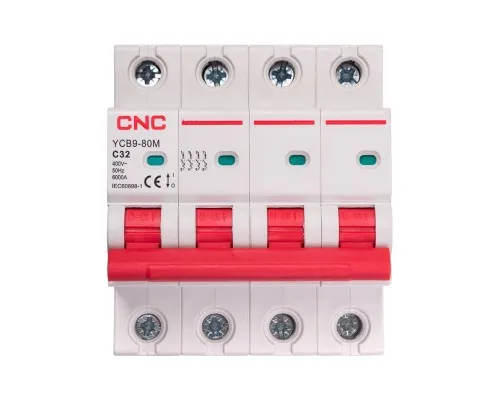 Автоматический выключатель CNC YCB9-80M 4P C32 6ka (NV821624)