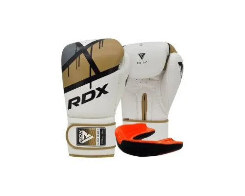 Боксерські рукавички RDX F7 Ego Golden 14 унцій (BGR-F7GL-14oz)