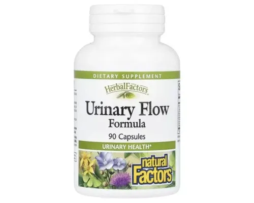 Витаминно-минеральный комплекс Natural Factors Здоровье Мочевыводящих путей, Urinary Flow Formula, 90 капсул (NFS-04630)