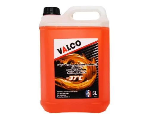 Антифриз VALCO LR Ford/Mazda G12 Orange -37C 5л 607475