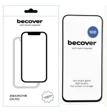 Стекло защитное BeCover Google Pixel 8a 10D Black (711491)