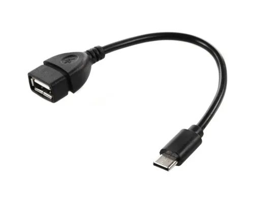 Перехідник OTG USB 2.0 AF to Micro 5P YT Black Blister Voltronic (37681)