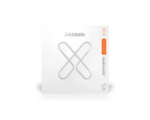 Струни для гітари D'Addario XS Phosphor Bronze Extra Light (10-47) (XSAPB1047)