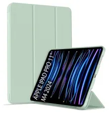 Чохол до планшета BeCover Tri Fold Soft TPU Silicone Apple iPad Pro 11" M4 2024 Light Green (711747)