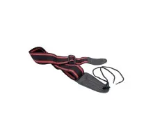 Ремінь для гітари Maxtone Guitar Strap Black-Red (GS-100/BK/RD)