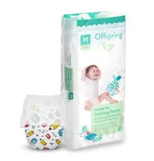 Підгузки Offspring Трусики Scriblee розмір M 6-11 кг 42 шт (DP-OI-FAP-M42P-SCR)