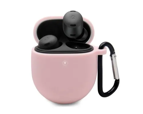 Чохол для навушників BeCover Silicon для Google Pixel Buds Pro Pink (709578)