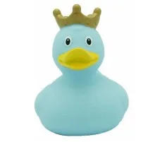 Игрушка для ванной Funny Ducks Утка в короне голубая (L1927)
