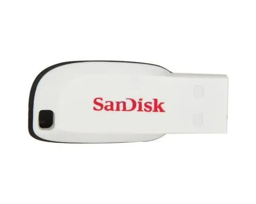 USB флеш накопитель SanDisk 16GB Cruzer Blade White USB 2.0 (SDCZ50C-016G-B35W)