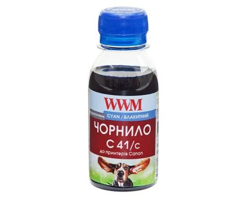 Чорнило WWM CANON CL41/51/CLI8 100г cyan (C41/C-2)