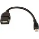 Переходник USB AF to micro USB M 0.15m Patron (CAB-PN-USB-F-MICRUSB)