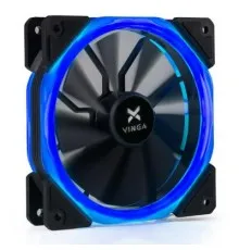 Кулер до корпусу Vinga LED fan-02 blue