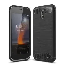 Чехол для мобильного телефона Laudtec для Nokia 1 Carbon Fiber (Black) (LT-N1B)