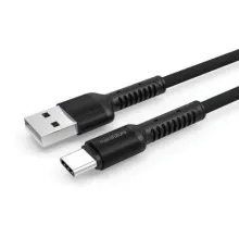 Дата кабель USB 2.0 AM to Type-C 1.0m MakeFuture (MCB-CD1GR)