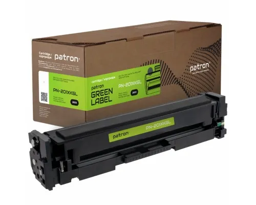 Картридж Patron HP CLJ CF400X для M252/M274/M277 Black, GREEN Label (PN-201XKGL)