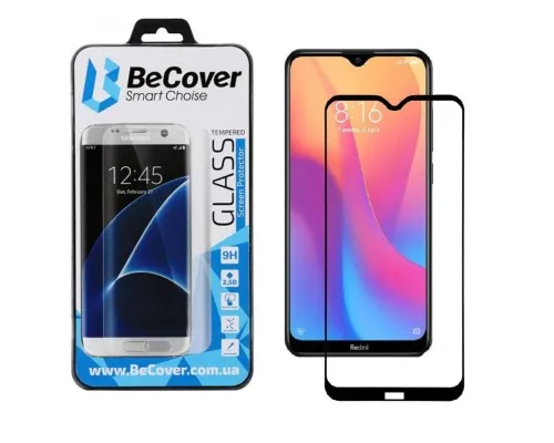 Скло захисне BeCover Xiaomi Redmi 8A Black (704160)