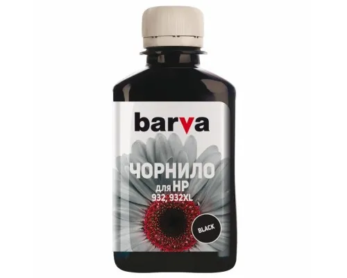 Чернила Barva HP 932/932XL 180мл BLACK Pigmented (H932-720)