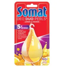 Освежитель для посудомоечных машин Somat Deo Duo-Pearls Lemon & Orange (9000101000436)