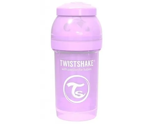 Бутылочка для кормления Twistshake антиколиковая 180 мл, лавандовая (69859)