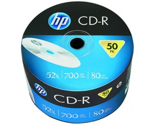 Диск CD HP CD-R 700MB 52X 50шт (69300/CRE00070-3)
