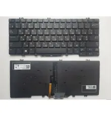 Клавиатура ноутбука Dell Latitude E7280/E7290/E7380/E7390 черн/подсв (A46137)
