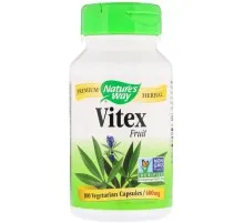 Трави Nature's Way Вітекс, Vitex Fruit, 400 mg, 100 капсул (NWY-11750)