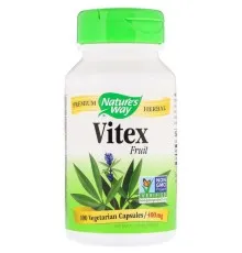 Травы Nature's Way Витекс, Vitex Fruit, 400 mg, 100 Капсул (NWY-11750)