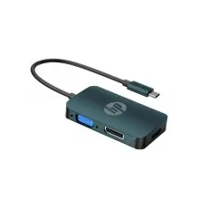 Порт-реплікатор HP USB3.1 Type-C --> HDMI/VGA/DP/, 0.2м (DHC-CT200)