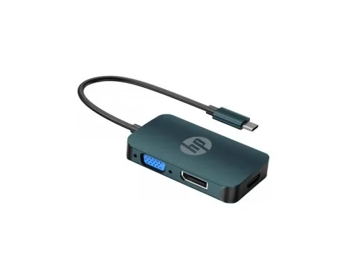Порт-реплікатор HP USB3.1 Type-C --> HDMI/VGA/DP/, 0.2м (DHC-CT200)