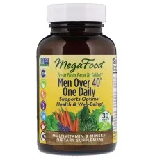 Мультивитамин MegaFood Мультивитамины для мужчин 40+, Men Over 40 One Daily, 30 та (MGF-10268)