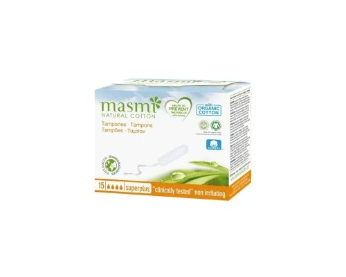 Тампони Masmi Super Plus без аплікатора 15 шт. (8432984000530)