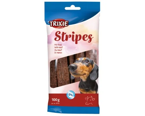 Лакомство для собак Trixie Stripes Light с говядиной 10 шт 100 г (4011905031729)