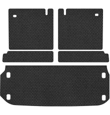 Килимок в багажник EVAtech Nissan Pathfinder (R52) 2014+ 4 поколін (NS3191BE5RBB)