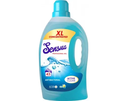 Гель для прання Sensua Professional Gel Antibacterial для всіх типів тканин і кольорів 1.5 л (4820167005467)