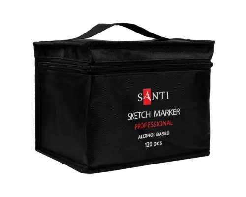 Художественный маркер Santi набор 120 шт спиртовые, в сумке (390625)