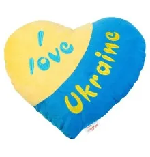 М'яка іграшка Tigres Подушка-серце Я люблю Україну (ПД-0121)