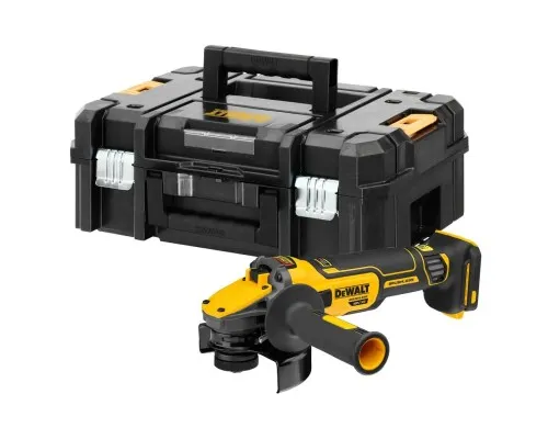 Шлифовальная машина DeWALT 18В XR Li-lon, 125 мм, 9000 об/мин, TSTAK (без АКБ и ЗУ) (DCG409NT)