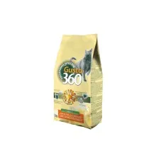 Сухой корм для кошек Gusto 360 Adult Cat Beef с говядиной, курицей и овощами 1.5 кг (8014556125867)