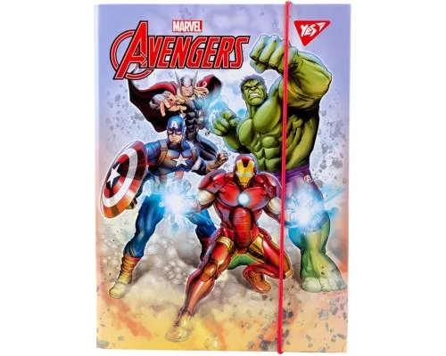 Папка для тетрадей Yes картонная В5 Marvel Avengers (491897)