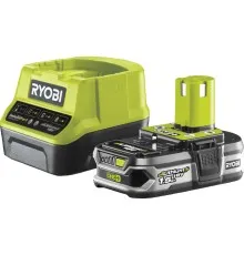 Набор аккумулятор + зарядное устройство Ryobi RC18120-115, 18В ONE+, 1.5Ah (5133003357)