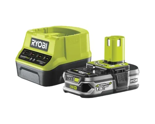 Набір акумулятор + зарядний пристрій Ryobi RC18120-115, 18В ONE+, 1.5Ah (5133003357)