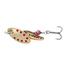 Блешня Savage Gear Sticklebait Spinner 3 9.1g Minnow Gold Red (1854.44.81)