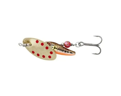 Блесна Savage Gear Sticklebait Spinner 3 9.1g Minnow Gold Red (1854.44.81)