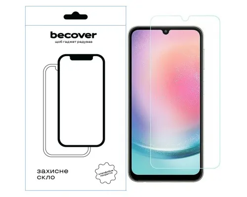 Скло захисне BeCover ZTE Blade A33Plus 3D Crystal Clear Glass (709762)