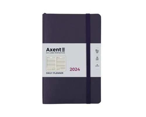 Тижневик Axent 2024 Partner Soft Skin 145 х 210, синій (8810-24-02-A)