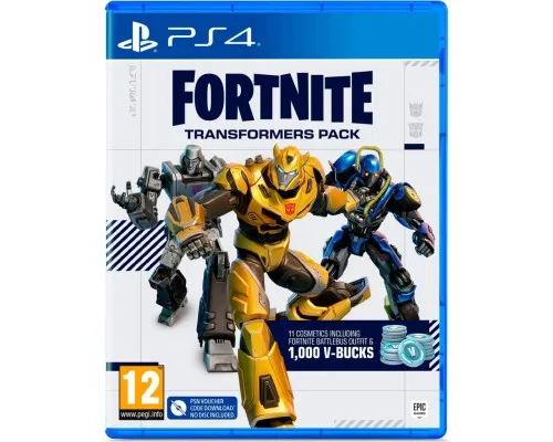 Игра Sony Fortnite - Transformers Pack, код активації PS4 (5056635604361)