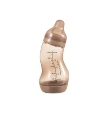 Пляшечка для годування Difrax S-bottle Natural із силіконовою соскою, 170 мл (705 Caramel)