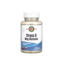 Витаминно-минеральный комплекс KAL Магний глицинат и витамины группы B от стресса, Stress B Mag G (CAL-89160)