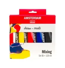 Акрилові фарби Royal Talens Amsterdam Standard Mixing Set 5 x 120 мл (8712079468330)